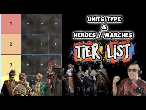 Aoem: Account Review | Troops TYPE & Hero Marches TIER LIST 