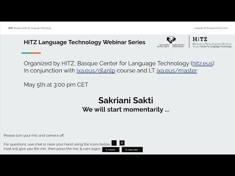 Semi-supervised Learning for Low-resource Multilingual and Multimodal Speech Proc...(Sakriani Sakti)