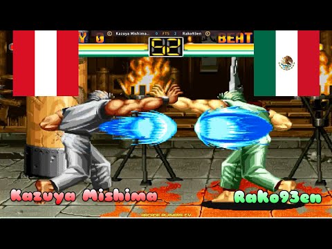 Art of Fighting ➤ Kazuya Mishima (Peru) vs Rako93en (Mexico) aof