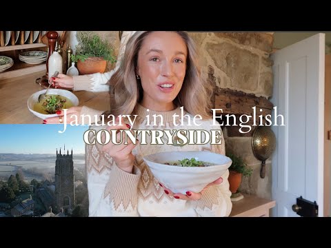 January in the English Countryside ❄️ My 2026 Goals & Cosy Home Cooking