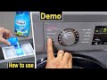 LG Front Load Washing Machine Demo How To Use Lg Front Load Fully Automatic Washing Machine
