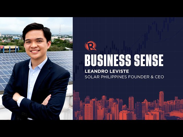 Business Sense: Leandro Leviste, Solar Philippines CEO