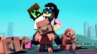  Minecraft Style  - A Parody of PSYs Gangnam Style