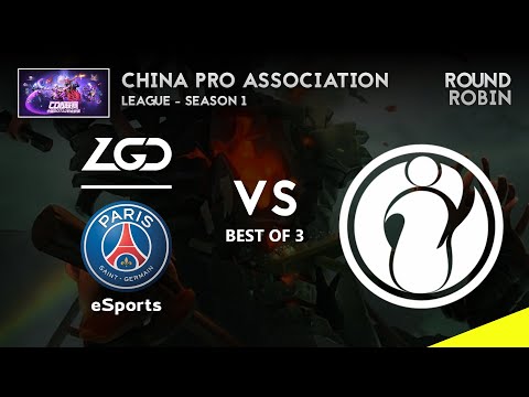 PSG.LGD vs Invictus Gaming Game 1 (BO3) | CDA League Season 1