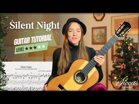 Silent Night guitar tutorial with Karlijn Langendijk