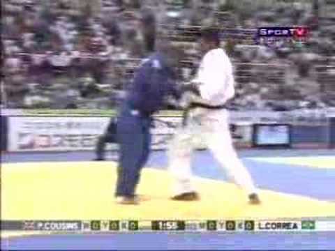 Luciano Correa (BRA) vs Peter Cousins (GBR) - Mundial Judô