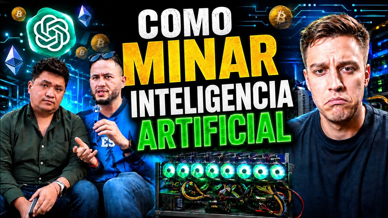⁠Logramos Lo que Adrian Sanz no pudo: Minar inteligencia Artificial!