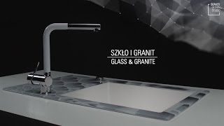 Capella zlewozmywak szklano granitowy DEANTE