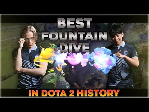 BEST & MOST ICONIC Fountain Dive & Fountain Camping Moments in Dota 2 History