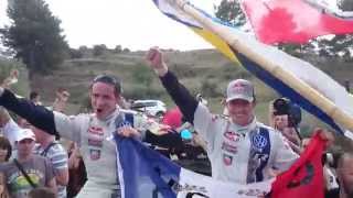 preview picture of video 'Riudecanyes ES17  POWER STAGE  video sebastien ogier julien ingrassia rally de catalunya wrc 2014'