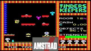 Amstrad CPC 6128 Games - Finders Keepers