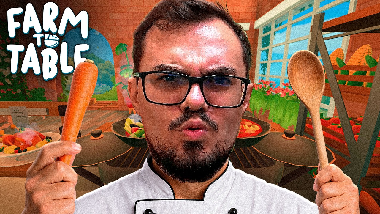 COZINHANDO O QUE EU MESMO PLANTEI - FARM TO TABLE