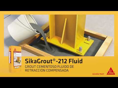 SikaGrout-212 Fluid, el grout cementoso