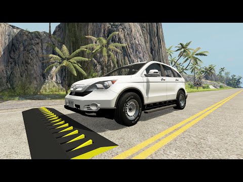 HIGH SPEED CARS VS SPIKE STRIPS TRAP – BeamNG Drive | BeamNG Epic