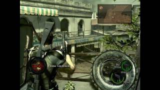 preview picture of video 'Resident Evil 5 Прохождение с комментариями Глава 2-1 Часть[1/2]'