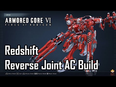 Armored Core 6 - Coral Reverse Joint Build: Redshift