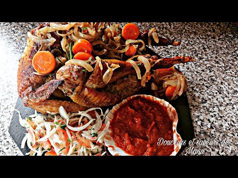 Pintade rotie ,Idée de repas pour les fêtes