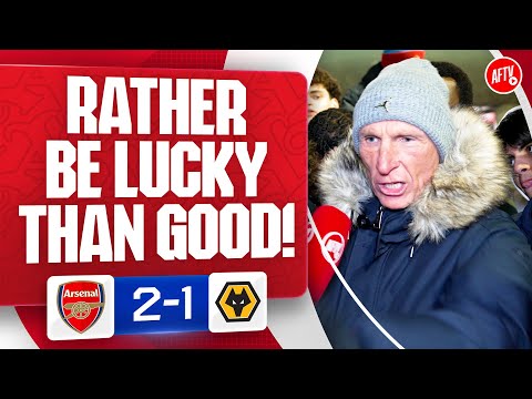 Rather Be Lucky Than Good! (Lee Judges Rant) | Arsenal 2-1 Wolves