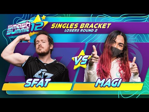 SFAT vs Magi - Singles Bracket: Losers Round 2 - Smash Summit 12 | Fox vs Falco