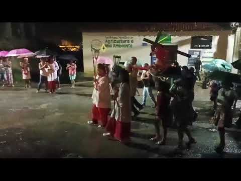 PROCISSÃO DE ENCONTRO SEMANA SANTA EM CRISÓLITA MG