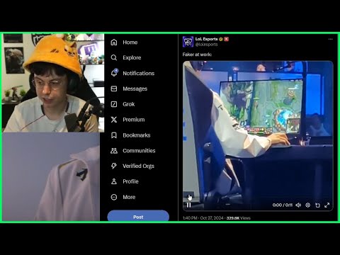 Faker POV In Game 1 Of T1 VS GENG Semi-Finals