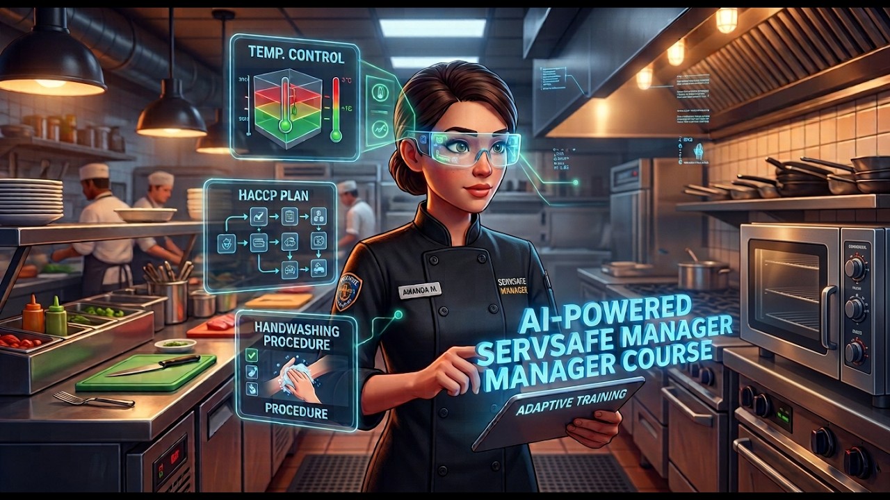 ServSafe Manager food safety with Ari