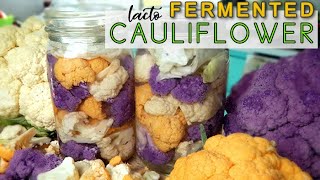 Lacto-FERMENTED CAULIFLOWER