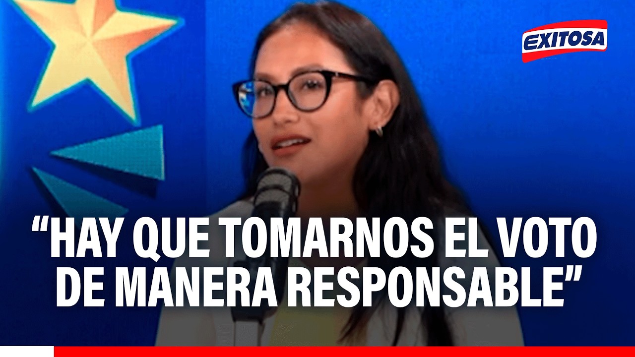 🔴🔵Nunca se me pidió dinero a cambio de que postule”, señala candidata a diputada Indyra Oropeza