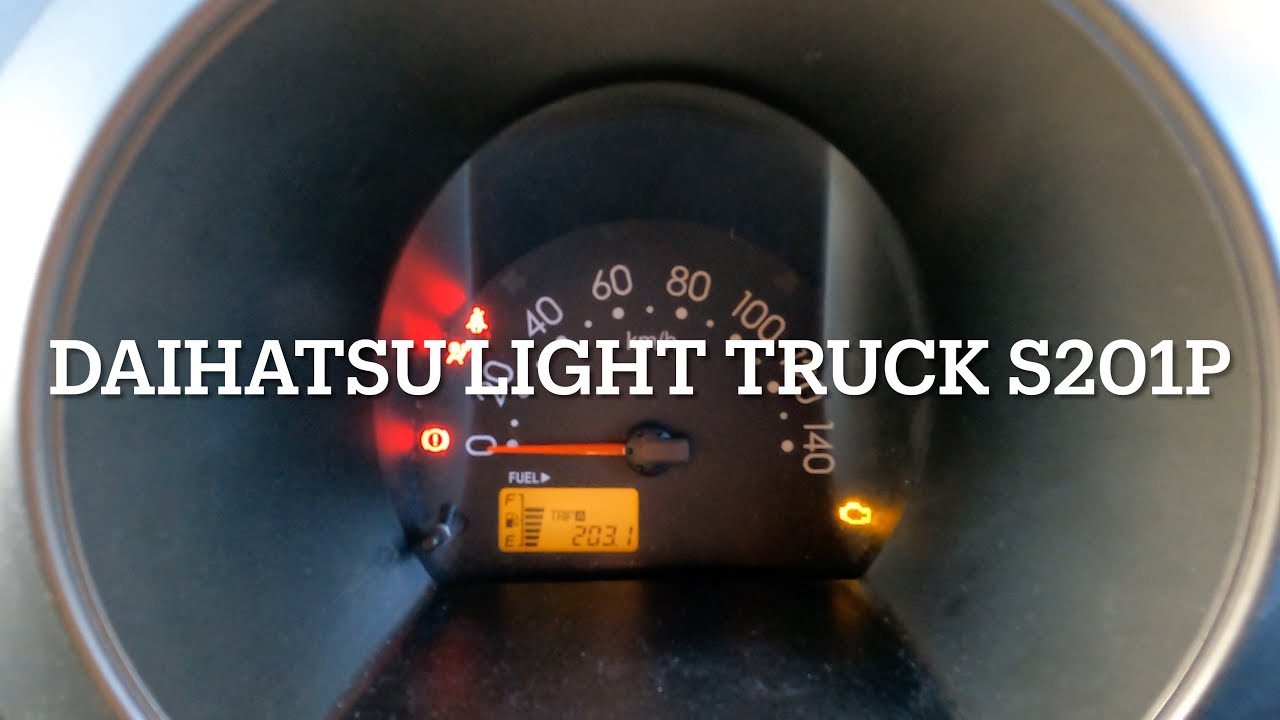 Daihatsu light truck S201P repair