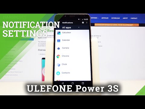 How to Enter Notification Settings in Ulefone Power 3S – Turn On / Off Notifications from an App