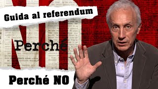 PERCHÉ NO, la guida pratica al referendum di Marco Travaglio