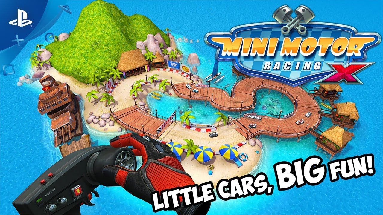 Mini Motor Racing X Acelera Até o PS4 e PS VR Na Próxima Semana