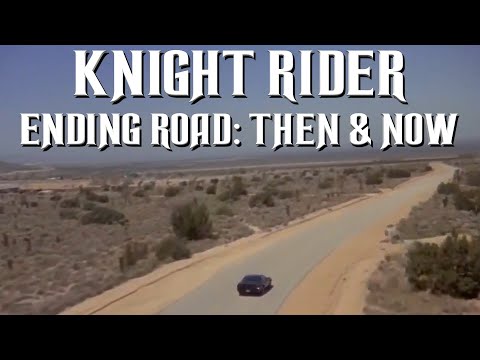 Knight Rider (1982-86): Ending Road Filming Location | Then & Now (4K)