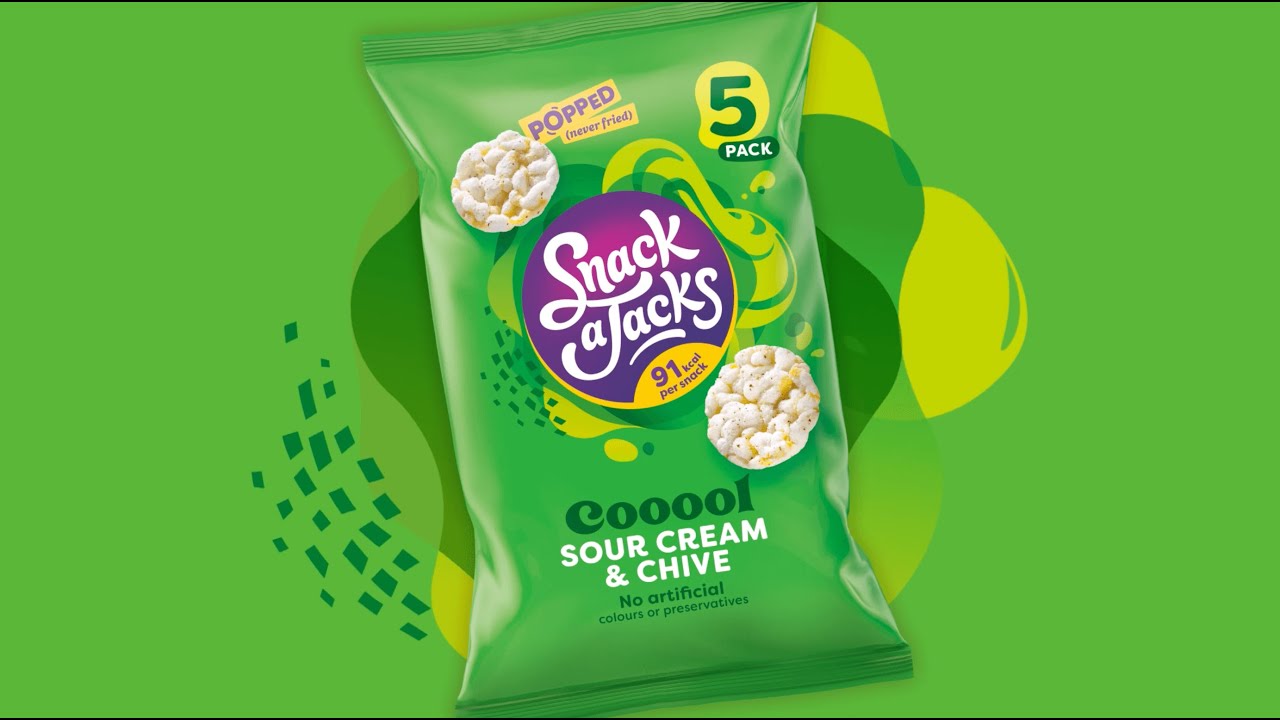 Snack a Jacks: Full on flavour, με λιγότερες από 100 θερμίδες!*