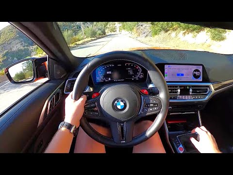2022 BMW M4 6-Speed Manual - POV Test Drive (Binaural Audio)