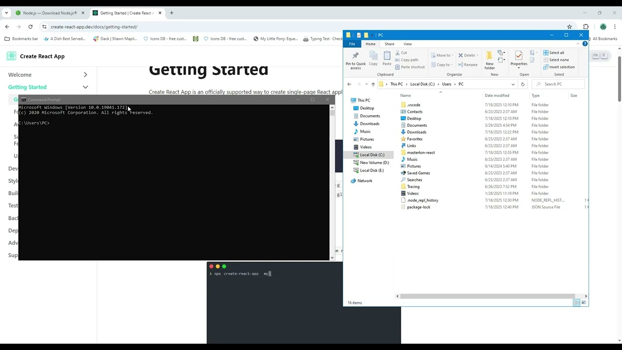 REACT.JS PART 2: NPM INSTALL ERROR SOLUTION