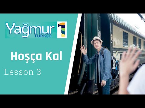 Learn Turkish Lesson 3, Good Bye  - Hoşça Kal.