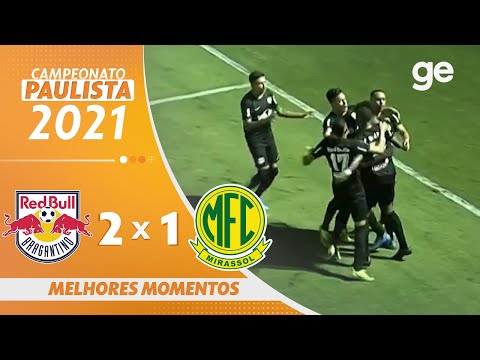 BRAGANTINO 2 X 1 MIRASSOL | MELHORES MOMENTOS | 6ª RODADA PAULISTA 2021 | ge.globo