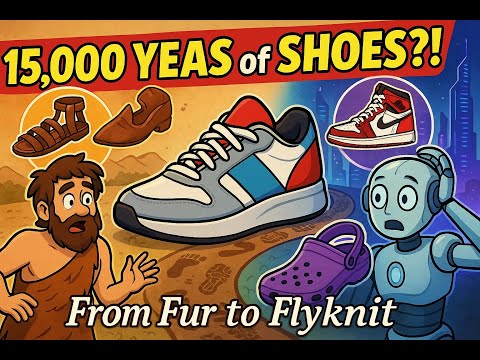 The 15,000-Year History of Shoes: From Cavemen to Sneakers 👟👠