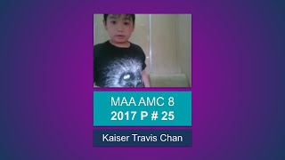 2017 AMC 8 #25