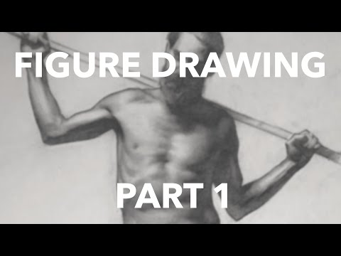 Figure Drawing Part 1, Blocking In