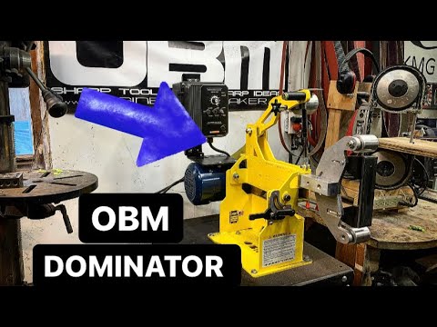 OBM DOMINATOR 2x72 grinder! Review and information