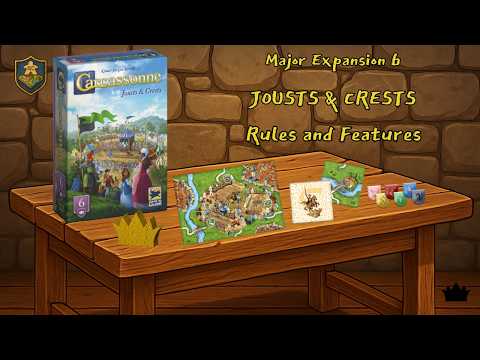Carcassonne: Jousts & Crests - Rules & Features