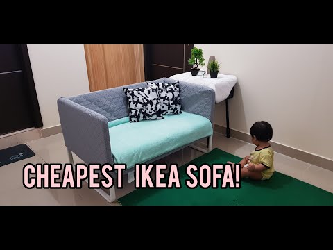 IKEA KNOPPARP quick assemble guide | 2 seater sofa