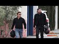 Keanu Reeves and Alex Winter ride MATCHING motorcycles in Malibu