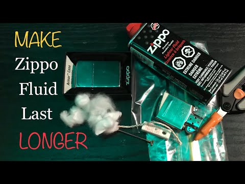 Why Does My Zippo Fluid Run Out ? Here’s How To Make Zippo Fluid Last Longer Zippo Tricks