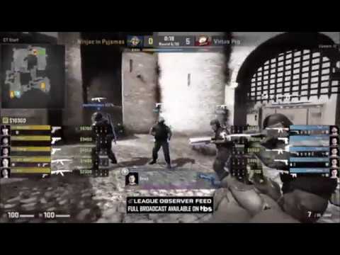 Virtuspro "snax" vs NIP│ ELEAGUE Season 2