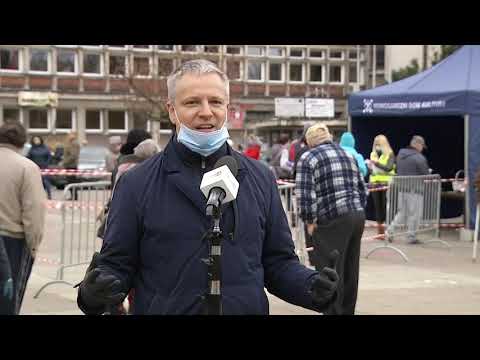 Akcja rozdawania maseczek dla mieszkańców Nowogardu