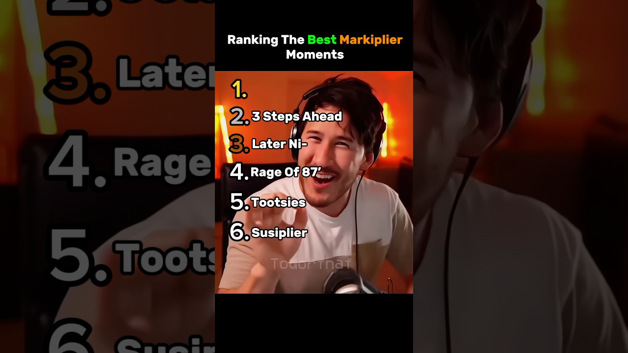 Best Markiplier Moments Ranked #shorts @markiplier