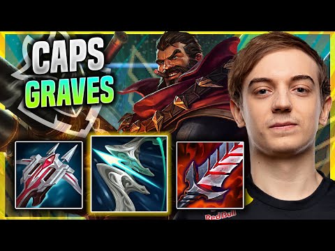 CAPS DESTROYING WITH GRAVES! - G2 Caps Plays Graves JUNGLE vs Zac! | Season 11
